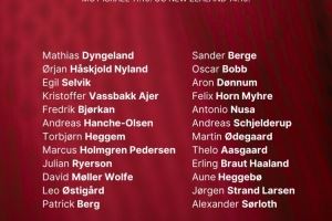 挪威新一期大名单：哈兰德、厄德高领衔，索尔洛特、拉尔森入选